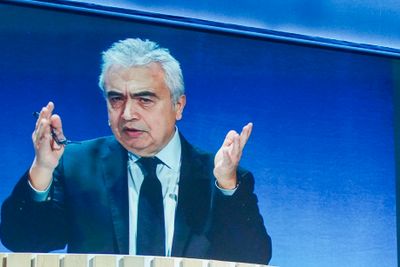  IEA-leder Fatih Birol taler