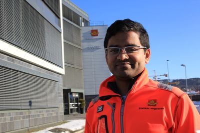 Mizanur Rahaman, prosjektleder i Statens vegvesen