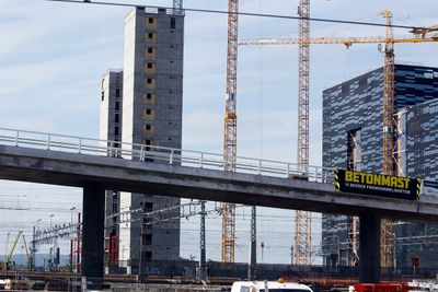 Betonmast, Byggevirksomhet i Oslo sentrum 
