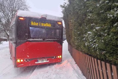 Store snømengder og varierende temperaturer gjorde deler av vinteren krevende for både passasjerer og bussjåfører i Oslo.