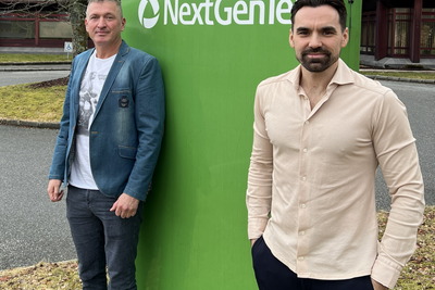 – Vi er stolte over å lansere Nextgentel-alliansen, sier Trond Bjorøy Larsen, administrerendedirektør i NextGenTel og partnersjef Iben Hvidsten. 