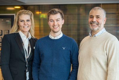 Linn Westgaard, Gunnar Bø og Abdelghafour Sahraoui peker på det dyktige teknologimiljøet hos Vegvesenet som et av de mest moderne i Norge. Nå trenger de flere spesialister.