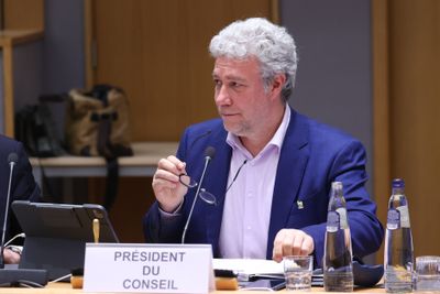 Den belgiske klimaminister Alain Maron ledet møte og kunne konstatere betydelig bekymring blant EUs klimaministere. 