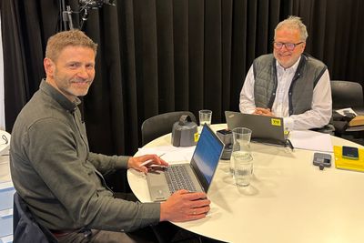 – Globalt er det et ekstremt stort marked, sier Kjell Husabø i Arda Energy om biogass – her i samtale med TUs podkast-programleder Jan Moberg.