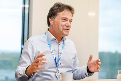  Vegard Wollan er fersk toppsjef i Nordic Semiconductor. Han har store planer for selskapet som var hans første arbeidsgiver. 