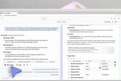 Microsofts Copilot-nyheter omfatter en ny funksjon som enkelt lar brukere lage redigerbare og delbare sider med data fra nettet.