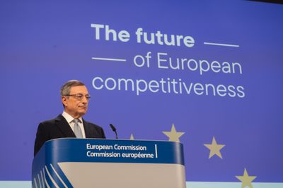 Den tidligere italienske statsminister Mario Draghi har utredet hvordan EU kan styrke sin konkurransekraft og rettet blikket mot mulighetene for å få billigere gass fra norsk sokkel.