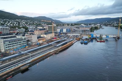 For å få tatt i bruk nye Drammen stasjon, bygges stasjonen nå med samme signalanlegg som på 60-tallet. 