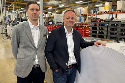 Lars Andresen er forretningsutvikler i Andvord. Nils Jacob Førli er daglig leder.