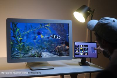Looking Glass' nye 3D-skjerm kan brukes med en Ipad og gir deg «holografiske» bilder – men til en heftig pris.