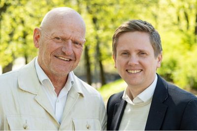 Bjørn Rønning (fra v.) blir med videre som potet når Reynir Jóhannesson tar over jobben som leder for bransjeforeningen.