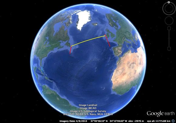 Den åpne regattaen for autonome seilbåter går fra St. John&#039;s i Canada til Dingle i Irland. Strekningen er på 2.900 km.