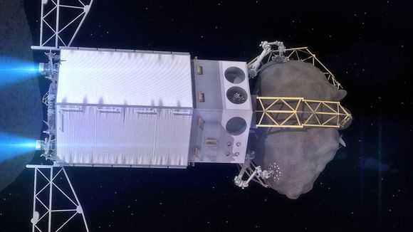 Om fem år skal Nasa sende ut en romsonde som skal hente en kampestein på en nærliggende asteroide.