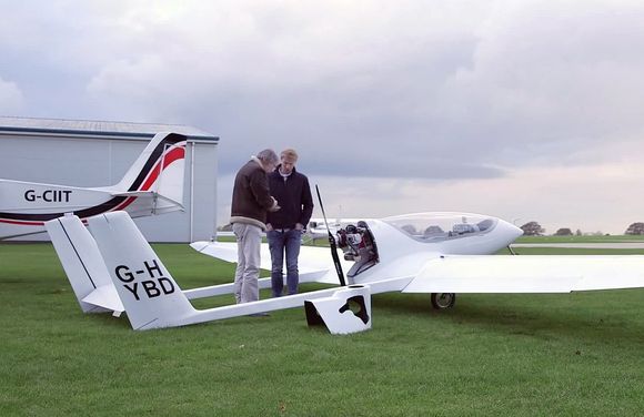 Hybridflyet som Universitetet i Cambridge har bygget er basert på et tsjekkisk mikrofly av typen Song SSDR.