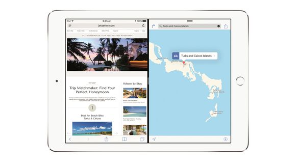 iOS 9 får bedre multitasking. Den kraftigste funksjonen er det imidlertid foreløpig bare iPad Air 2 som får tilgang til.