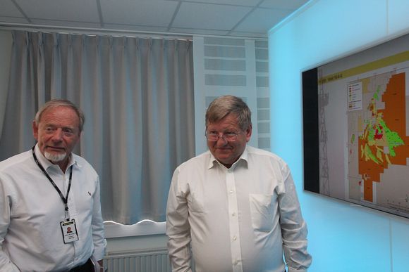 Teamwork: Adm. dir Torstein Sanness og letesjef Hans Christen Rønnevik har jobbet tett sammen i mange år. Begge var over 58 år og fikk sluttpakke da Statoil og Hydro ble slått sammen.