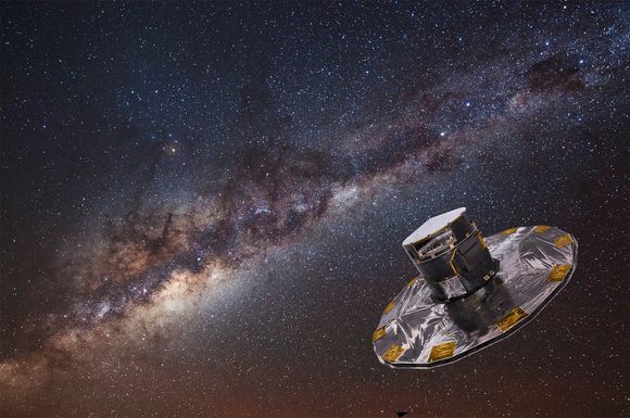 Gaia-teleskopet har det største samlingen CCD-brikker i verdensrommet, på én milliard piksler.