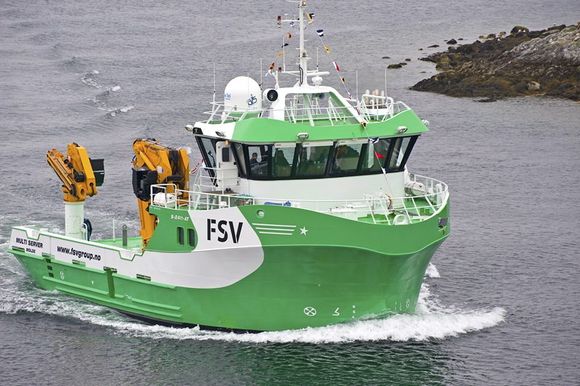 FSV har nå ytre sett tre identiske skip for serviceoppdrag til oppdrettsnæringen. Men bare ett av dem har diesel-elektrisk framdrift.