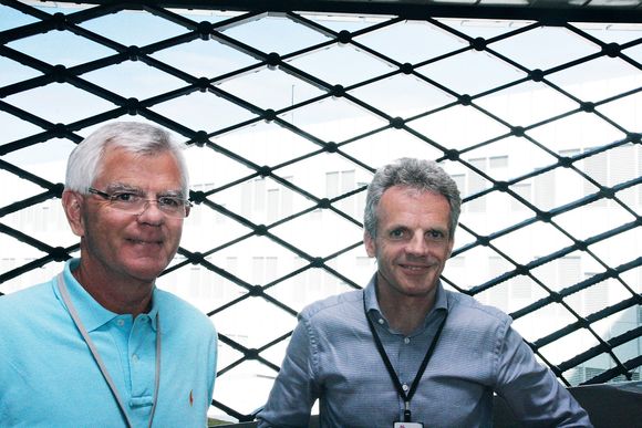 Utfordringer: Alfred Øijord (t.v.) og Helge Hagen­, prosjektledere for Polarled og Aasta Hansteen Subsea, må takle problemstillinger knyttet til ekstreme forhold.