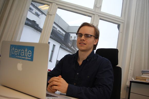 Jakob Lind hos Iterate er i ferd med å bygge seg opp ekspertise på bitcoin.