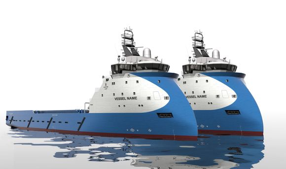 Søstre: To nye PX121 for Blue Ship Invest er bestilt. Skipene er 83.4 meter lange, 18 metere brede og har et dekksareal på 4500 m².