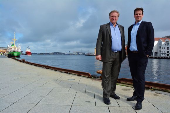 ONS-sjef Leif Johan Sevland (til venstre) er klar for å ta imot rundt 60.000 besøkende på ONS 2014. Her er han sammen med Jon Are Rørtveit, sjef for marked og informasjon i ONS.