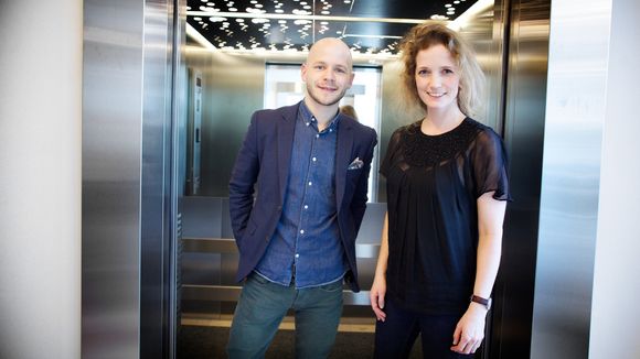 Tor Grønsund fra Lingo og Trude Paaske Myrvang fra DNB er blant flere aktører som arrangerer Lift-konkurransen.