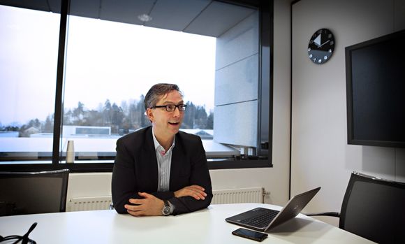 Lommer av storhet: Som sjef for Microsoft i Norge har Michael Jacobs også søkeselskapet Fast, som de kjøpte for noen år siden,  i samme by. 
Slike selskaper vil de ha flere av, og Jacobs har ører og øyne åpne.