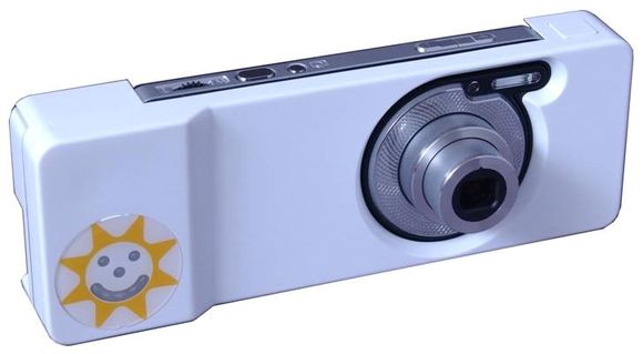 Skjelekamera: Selve skjelekameraet er en hybridmodell mellom et kompaktkamera og en mobiltelefon. Det kan ta svært gode bilder og kan kjøre programvaren som er utviklet for å avsløre skjelingen.