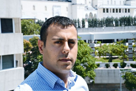Lederen for tyrkiske miljøingeniørers kammer (CMO), Baran Bozoglu, som er frontfigur i kampen mot Istanbuls tredje flyplass