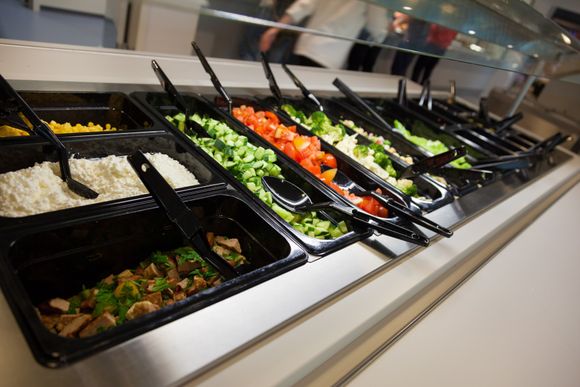 Salat er alltid et tilbud hos FMC Technologies.