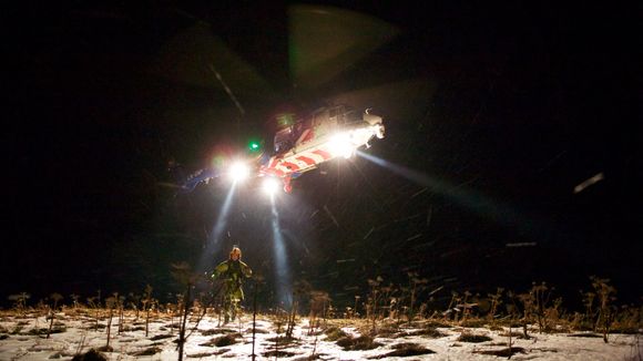 Teknisk Ukeblad var med Bristows redningshelikopter på en kveldsøvelse nord for Hammerfest. Foto: Eirik Helland Urke
