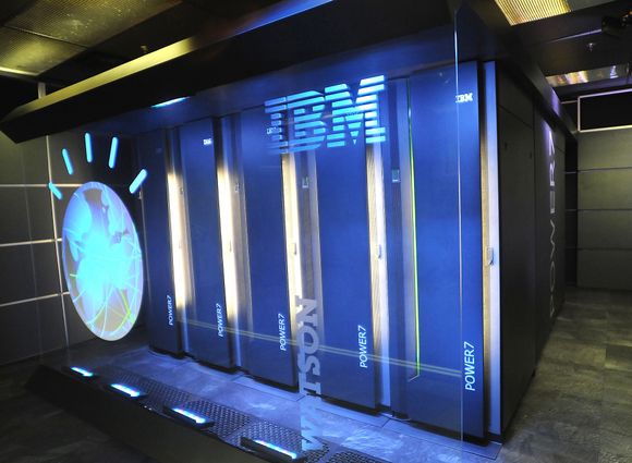 IBMs superdatamaskin Watson.