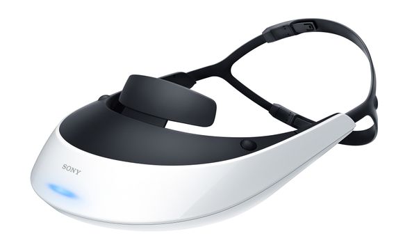 Ny hjelm Sonys nye 3D Viewer skal være 20 prosent lettere enn den første modellen.