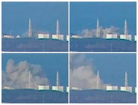 Lørdag smalt det i reaktorbygning 1 på Fukushima-Daiichi-atomkraftverket. Mandag var det en liknende eksplosjon i reaktorbygning nummer 3.