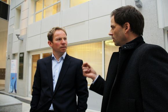 I INVASJONSSTYRKEN: Thomas Pettersen (Embriq) og Knut Erik Gustavsen (Tieto) er blant mange som forventer gigantiske it-investeringer i kraftsektoren framover.