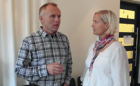 Kjell Ivar Nesvår er hovedverneombud i Statoil og har samarbeidet en del med Splint. Maiken McCormick er kreativ leder hos Splint.