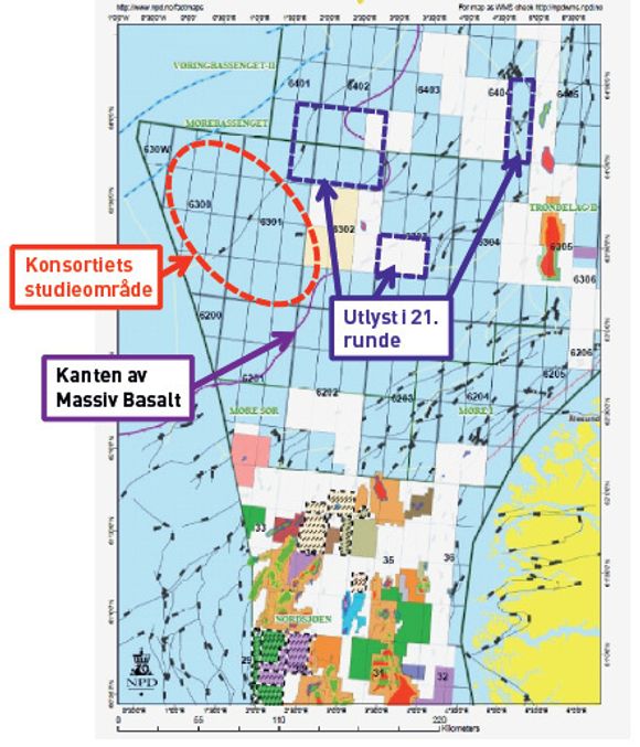 DYPE LAG: Basalten befniner seg 2000-3000 meter under havbunnen på 1000-1500 meters havdyp. Prosjektet håper på å finne store ressurser her.