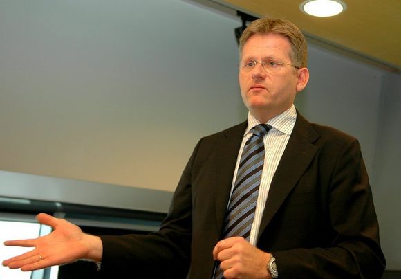 Topplaget DELTAR: Adm. dir. Morten Thorkildsen I IBM Norge blir med på å sjekke ut Norges stormaktmuligheter på datalagring.