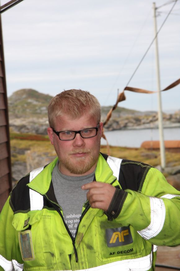 LYSMESTER: Prosjektleder for oppskjæring av Murmansk, Øyvind Omnes, tror lysforholdene blir største utfordring når det skal skjæres ut over vinteren.