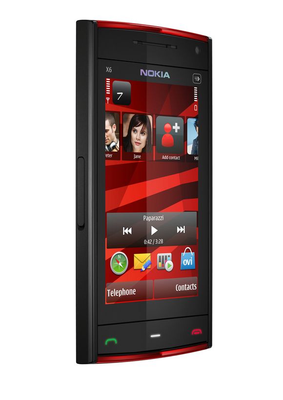 Mer musikk NOKIA X6: Nokias nye X-serie skal fronte Nokias musikksatsing.