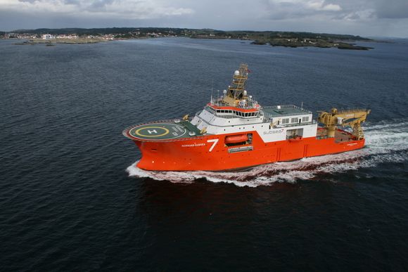AVANSERT: Solstad-eide Normand Subsea 7 er ett av 180 skip som kan nyte godt av andres lure ideer for å drive mer effektivt. Solstad har allerde egne insentivprogram for å redusere drivstofforbruk og drive skip mer miljøvennlig. FOTO: Solstad