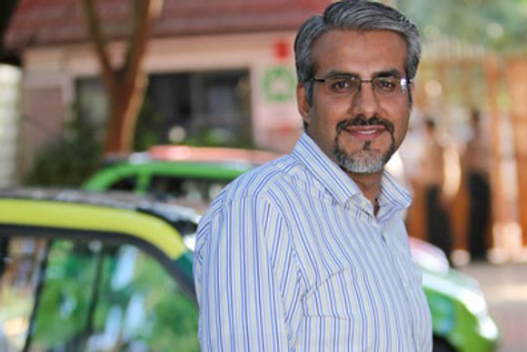Chetan Kumaar Maini er sjefingeniør og grunnlegger av Reva som produserer elbiler i Bangalore, India. (FOTO: Per Erlien Dalløkken)