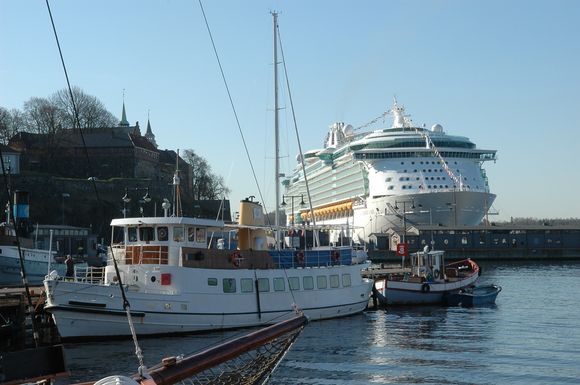 Oslo Havn mener det koster mer enn det smaker å bygge infrastruktur for landstrøm til cruiseskip ved Akershuskaia.
