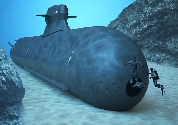 Militært: Kockums vil fortsatt produsere militære ubåter. Her er deres nyeste produkt kalt A26, som også er aktuelt for kjøp av det norske sjøforsvaret.