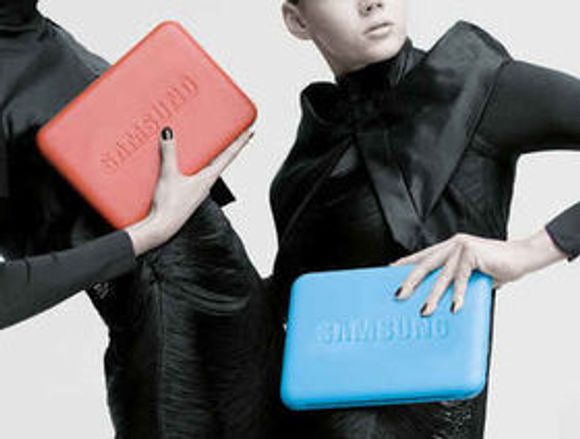 Det var ikke måte på hvor hippe og trendy miniatyrmaskinene skulle være, som denne netbooken fra Samsung i 2009.