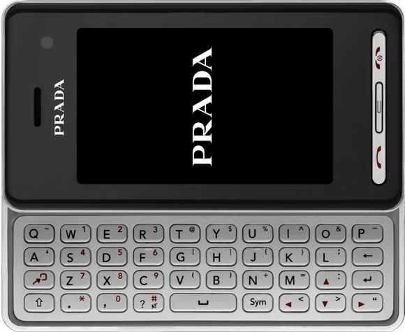 LG Electronics andre utgave av Prada-mobilen. Det skyvbare tastaturet er den mest synlige endringen.