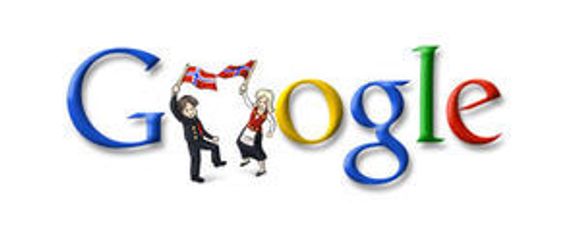 Google gratulerer med dagen.