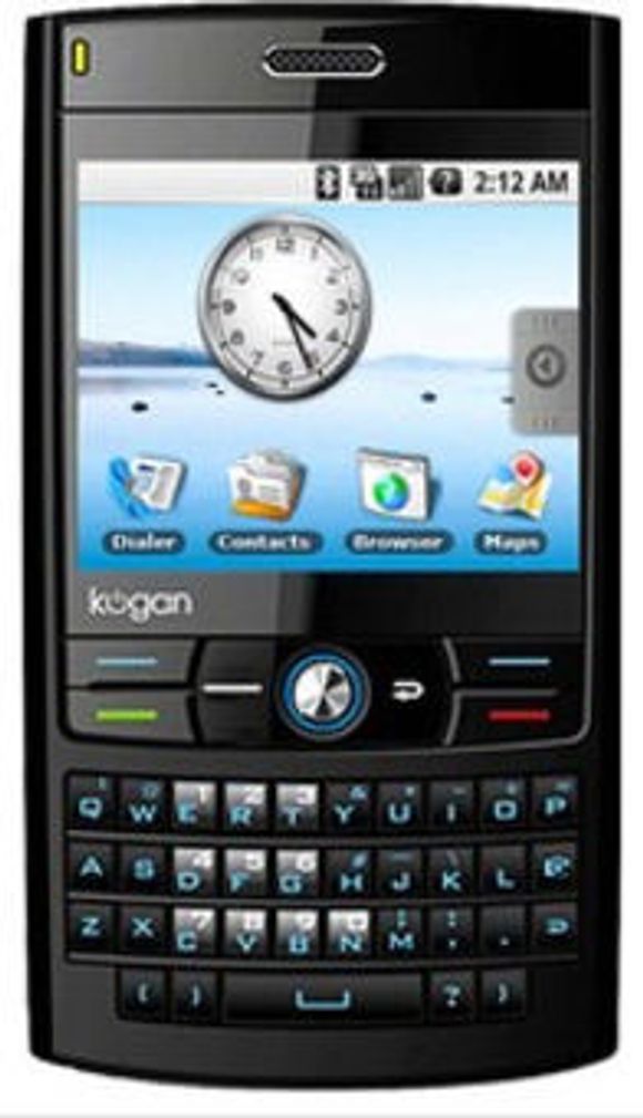 Android-basert Kogan-mobil.