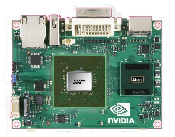 Nvidia Ion-basert hovedkort <i>Bilde: Nvidia</i>